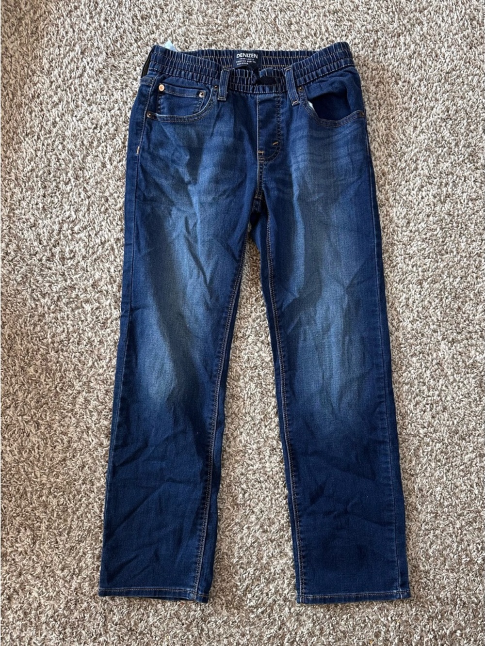 💙👖Denizen from Levi's Indigo Straight Jeans- size 12 boys 👖💙